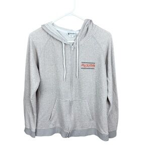 Disney Parks Grey Epcot Mexico Pavilion Zip Hoodie The Three Caballeros Fiesta